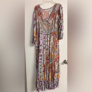 Floral dress size small *new with tags